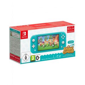 Nintendo Switch Lite Turquoise & Animal Crossing Bundle