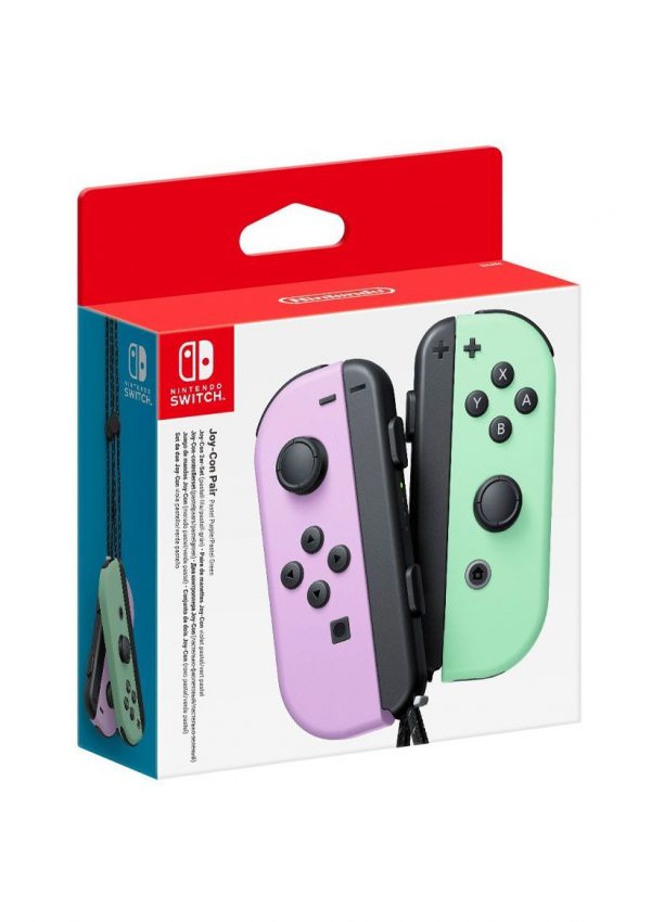 Nintendo Switch Joy-Con Pair (Pastel Purple/Pastel Green) on Nintendo Switch